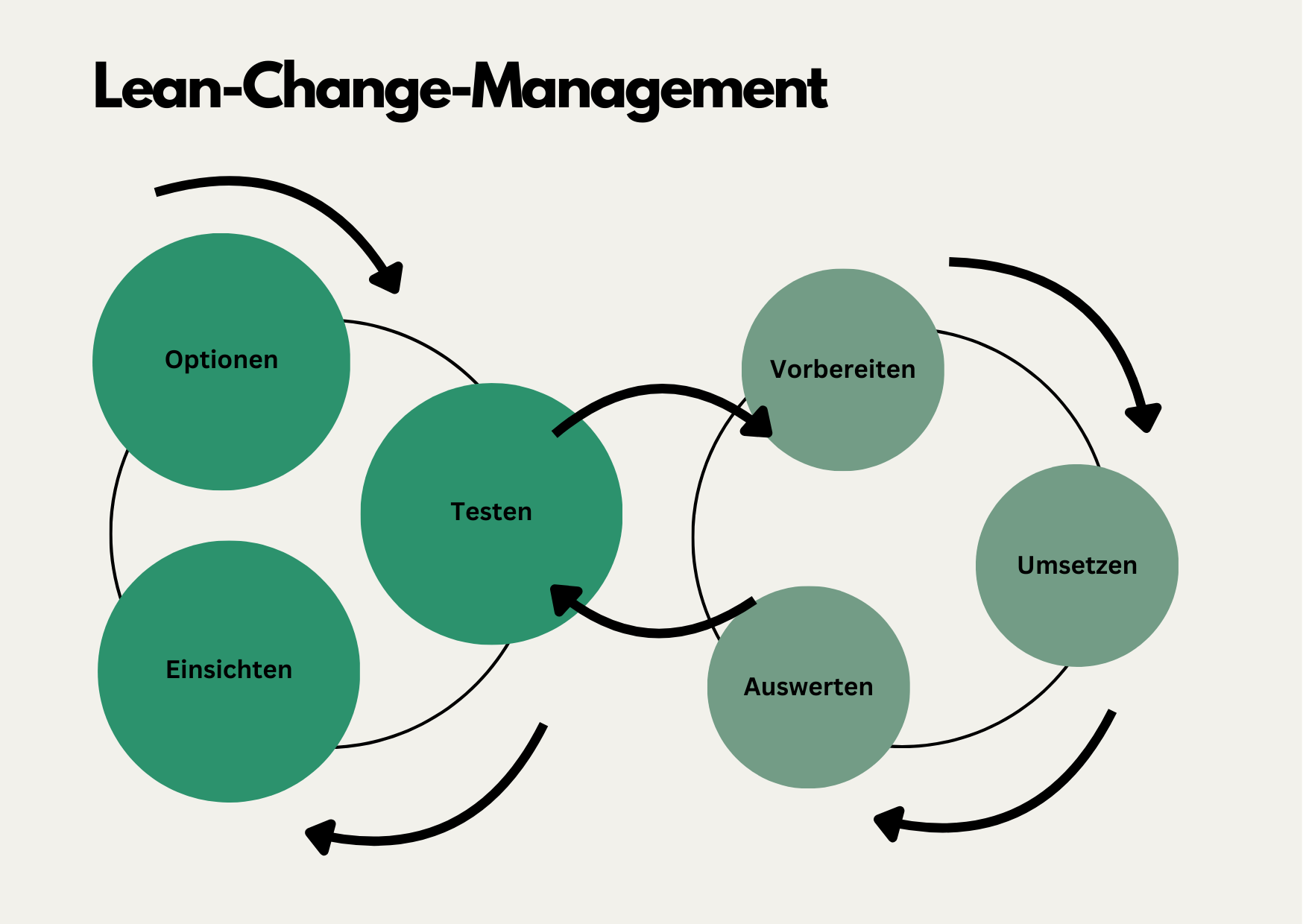 Abbildung 1: Lean-Change-Management-Prozess